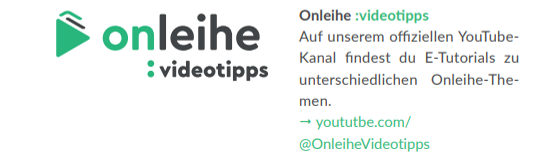 Link zu Youtube mit Videotipps