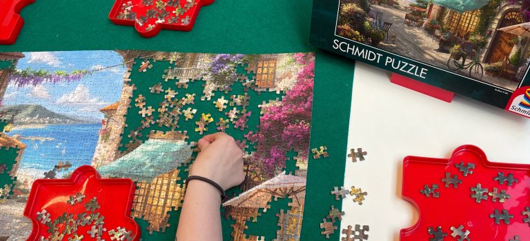 Erste Puzzlebörse der Stadtbücherei