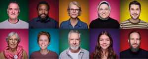 "Gesichter gegen Rechts" - offenes Fotoshooting @ Forum der Stadtbücherei